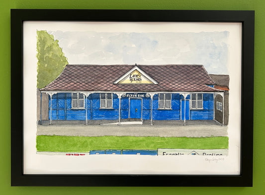 Bedford Blues Scrum Bar, Bedford | PRINT