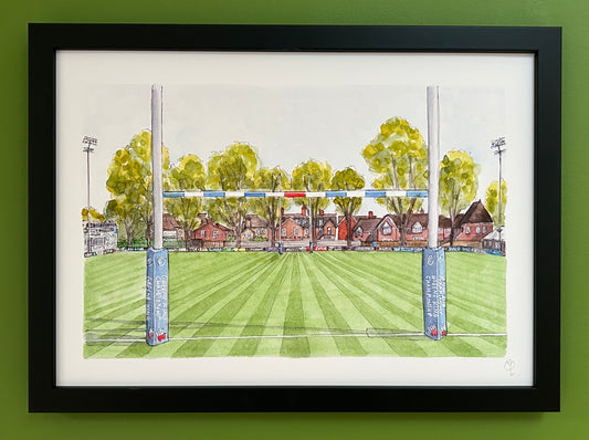 Bedford Blues rugby club #2, Bedford | PRINT