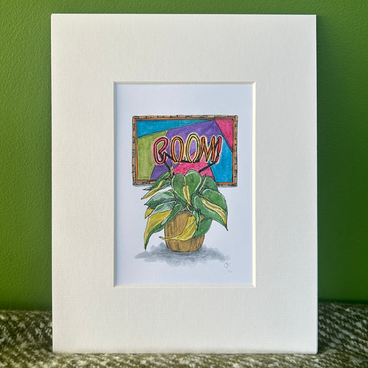 Boom! | A6 mini painting