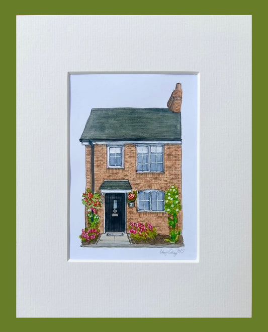 Custom Mini House Portrait