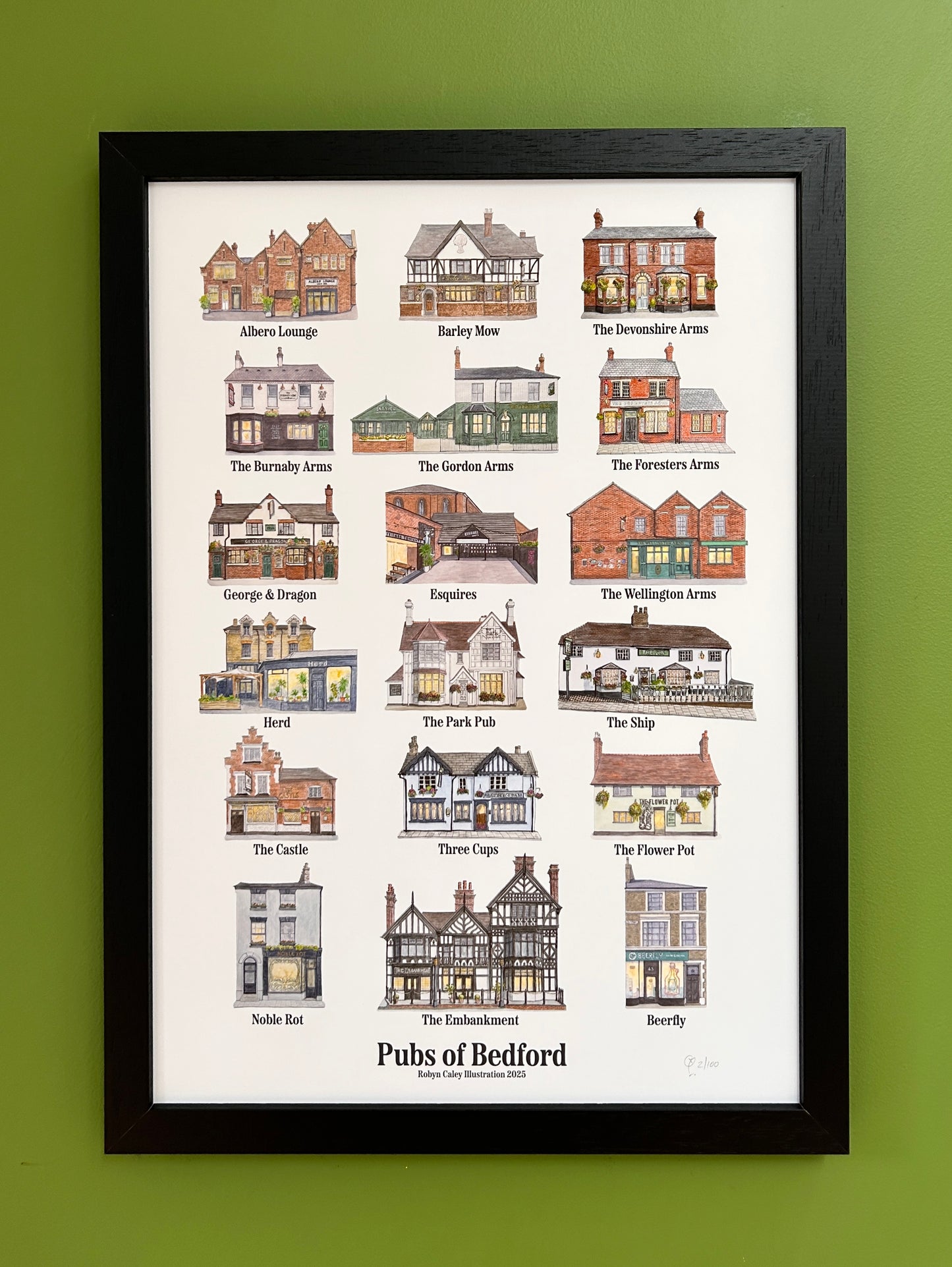 Pubs of Bedford 2025 | PRINT