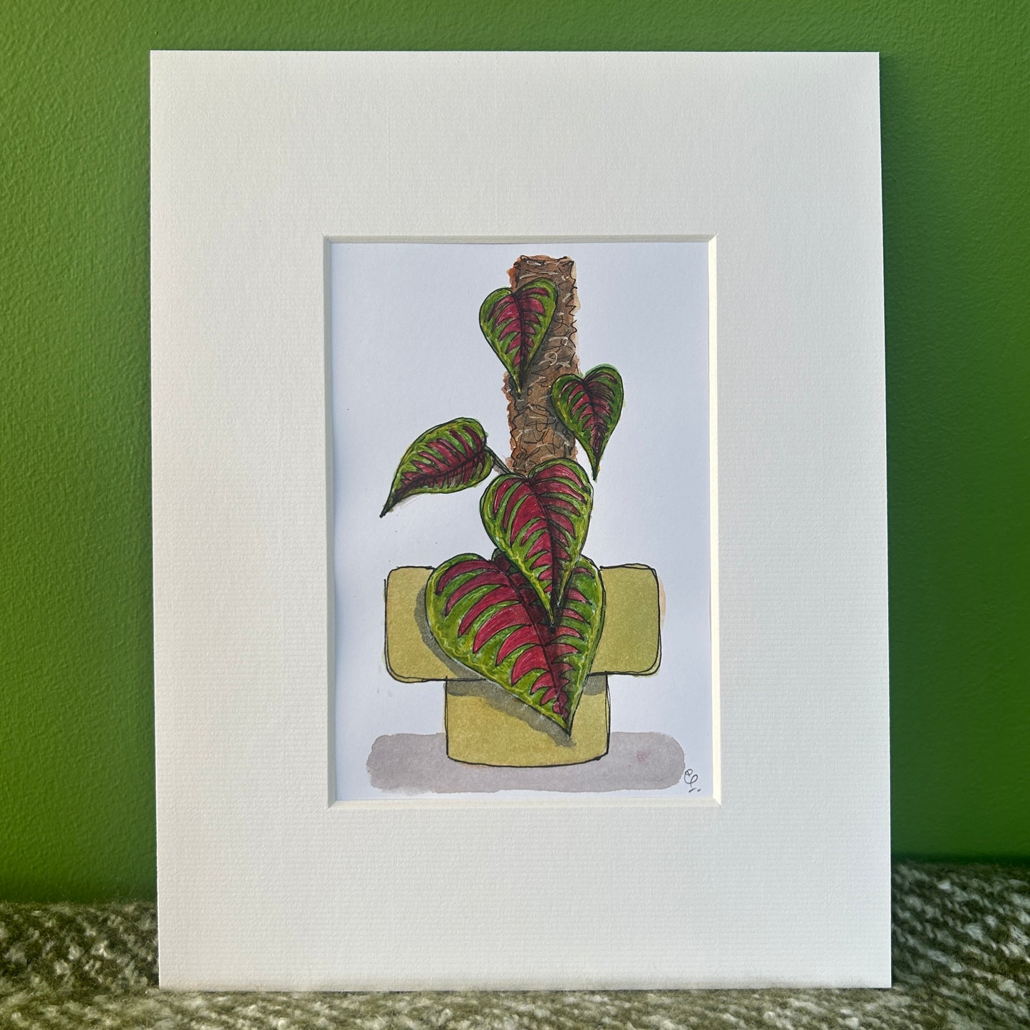 Climber | A6 mini painting