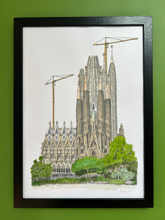 Sagrada Família | A3 painting