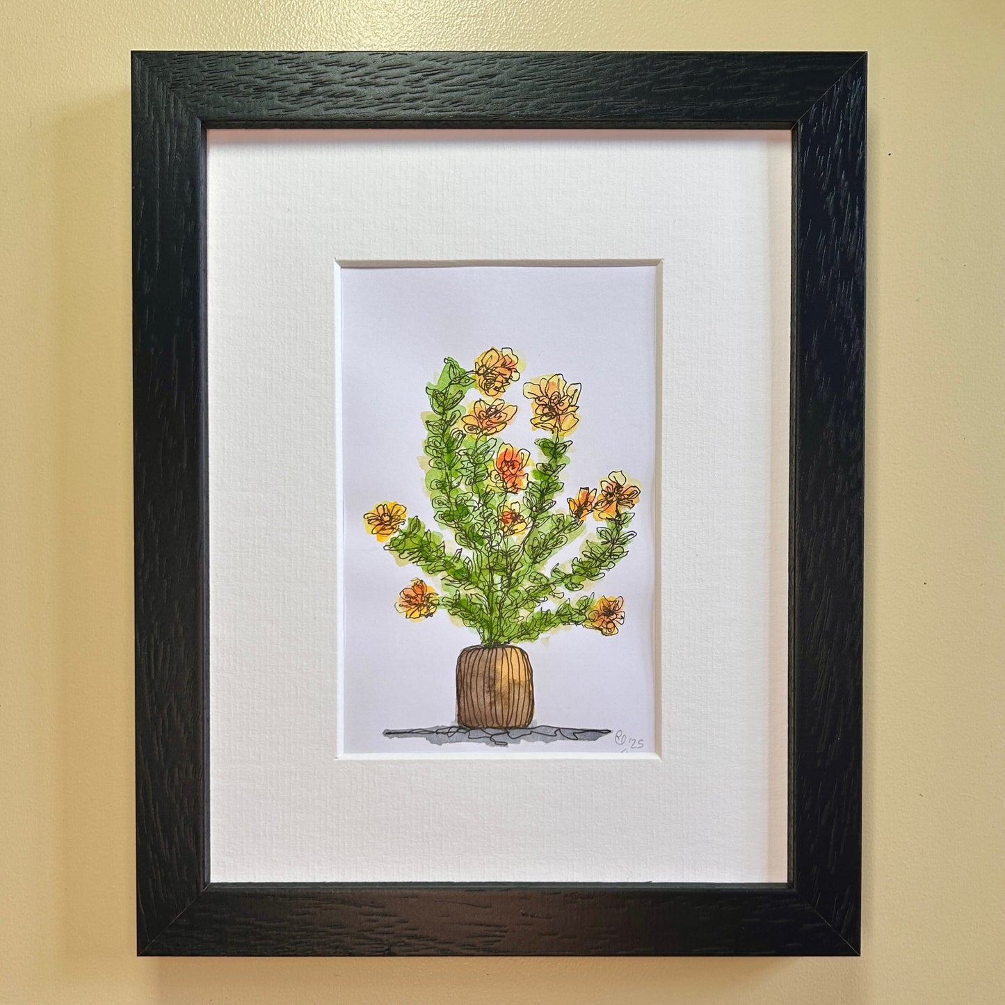 Coronilla | A6 mini painting